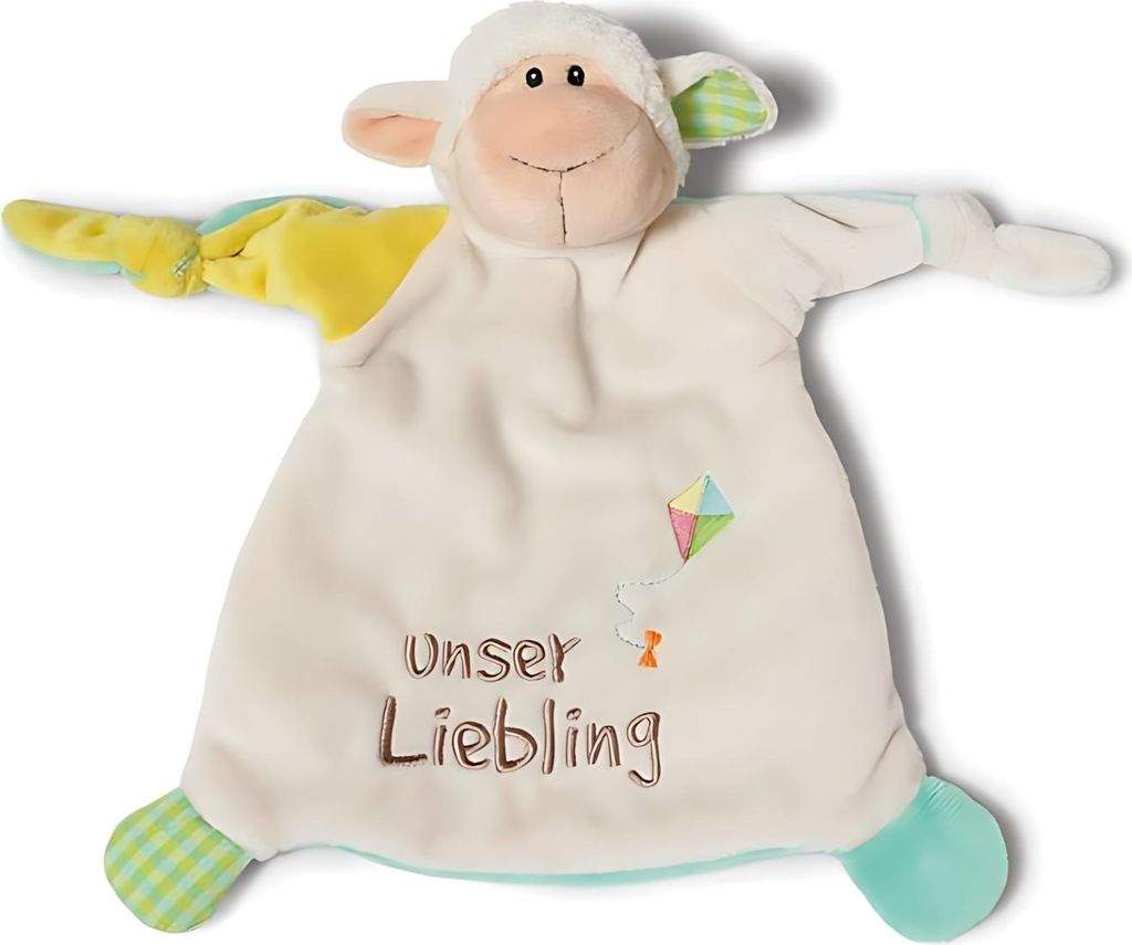 NICI Schmusetuch Lamm unser Liebling