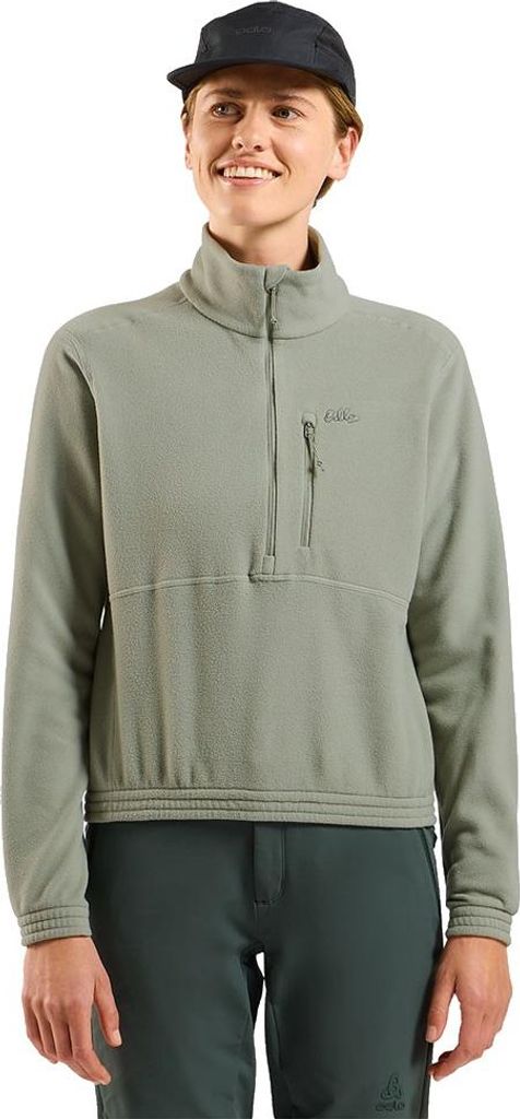 The Essentials Classic Fleece Half-zip Multisport Mid Layer shadow (10876) S