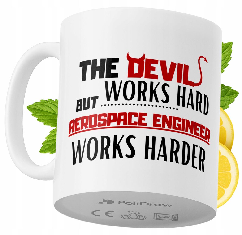 Lustige Tasse für Luft- und Raumfahrtingenieure - Kaffee- oder Teetasse mit witzigem Textdesign - ideal für Geburtstage, Namenstage, Feiertage un...