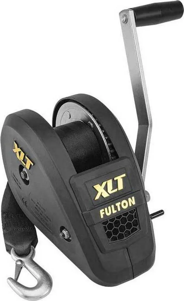 Treuil Manuel 1800 Lbs Wesbar XLT Noir avec Finition Anti-Corrosion