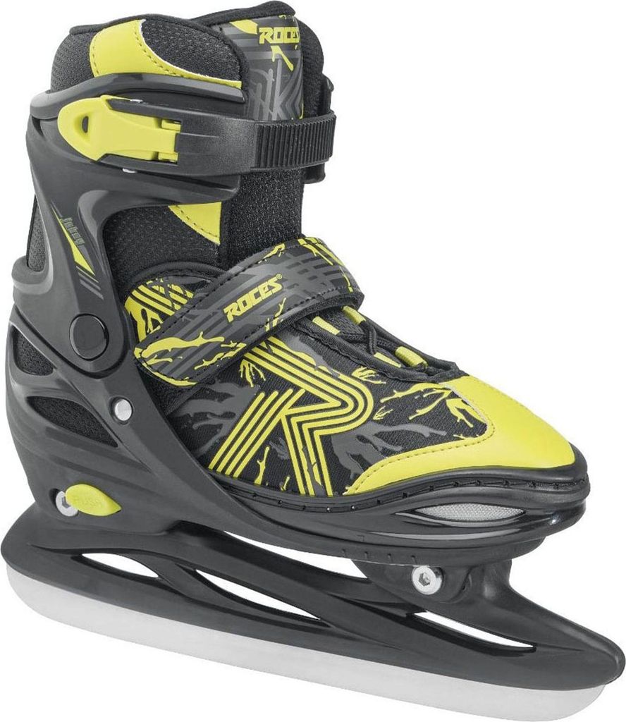 Roces Jokey Ice 3.0 Boy Black-Lime Ice Skates 450707 02 30-33