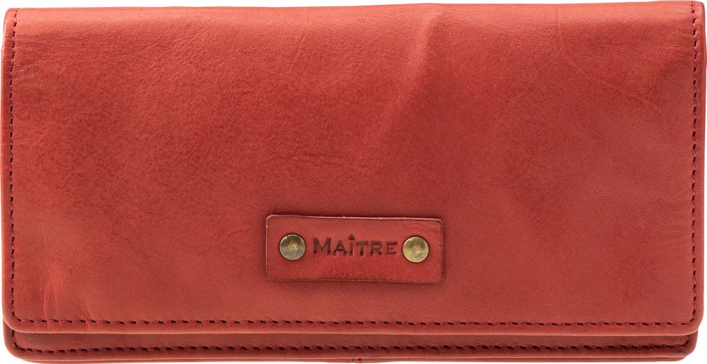 Maitre Steinbach 4060001790 Immine Purse Lh14F Leder Geldbörse Vintagelook 300 red
