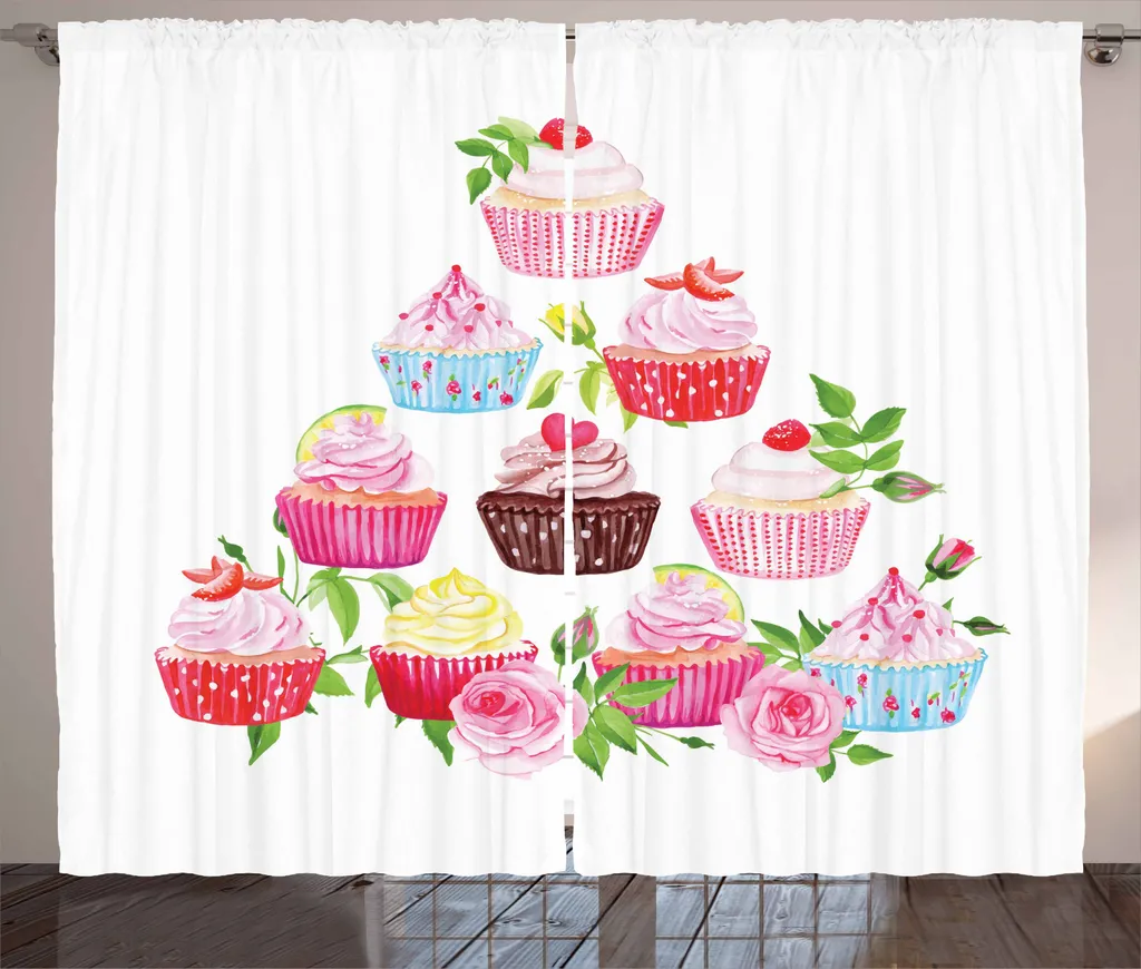 Tenda Vintage Cupcake Abakuhaus 280x245 cm | Stile Pasticceria Retrò