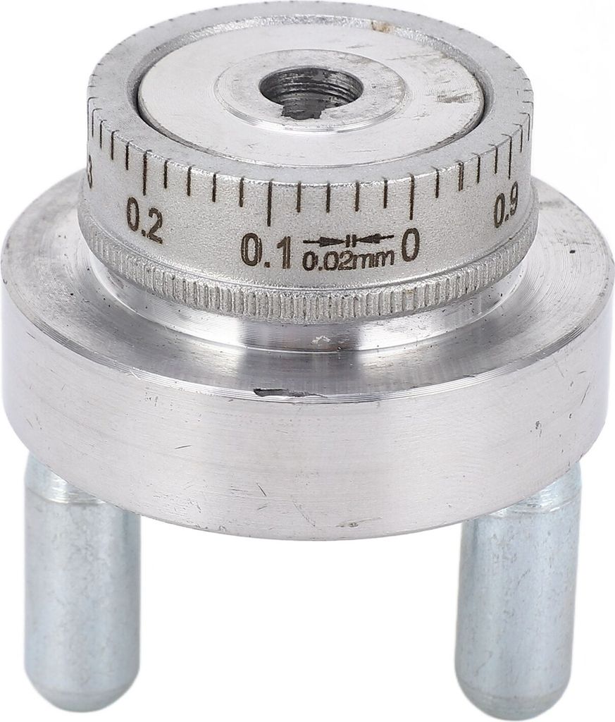 Mini-Drehmaschine Handrad mit Handgriff Kurbel Aluminiumlegierung 50mm 2in 0?1mm Skala Kreisgröße