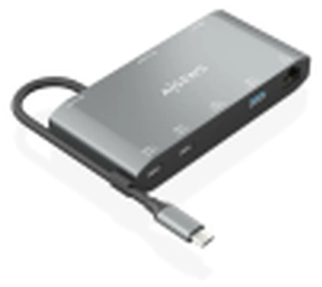 Manque de ports USB-C ? Station Aisens ASUC-8P010-GR - Solution 8 ports