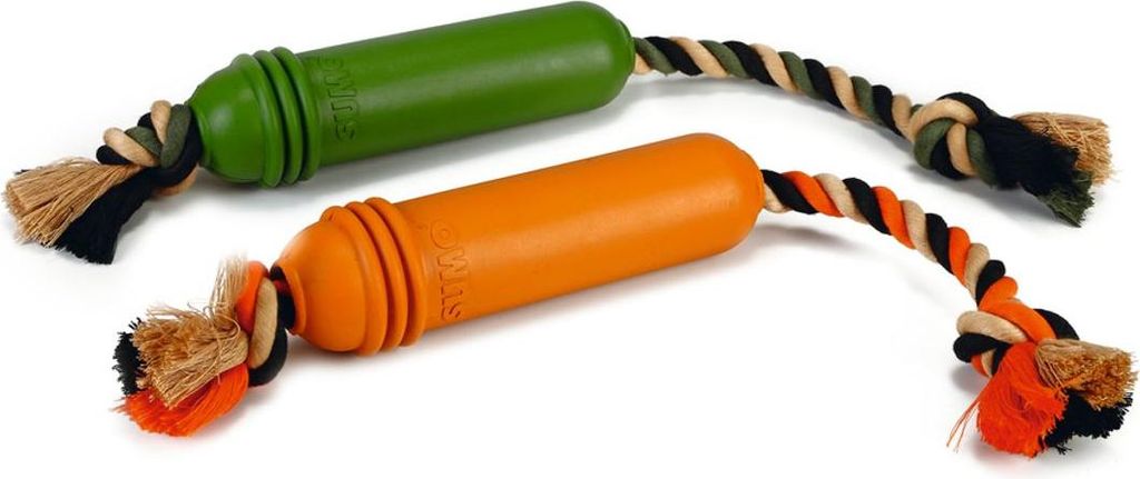 Beeztees Hundespielzeug Sumo Fit 20 x 6 x 6 cm, Farbe:grün