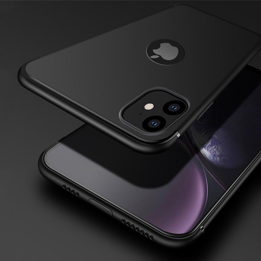 Apple iPhone 11 Pro Max Soft Back Case Schwarz