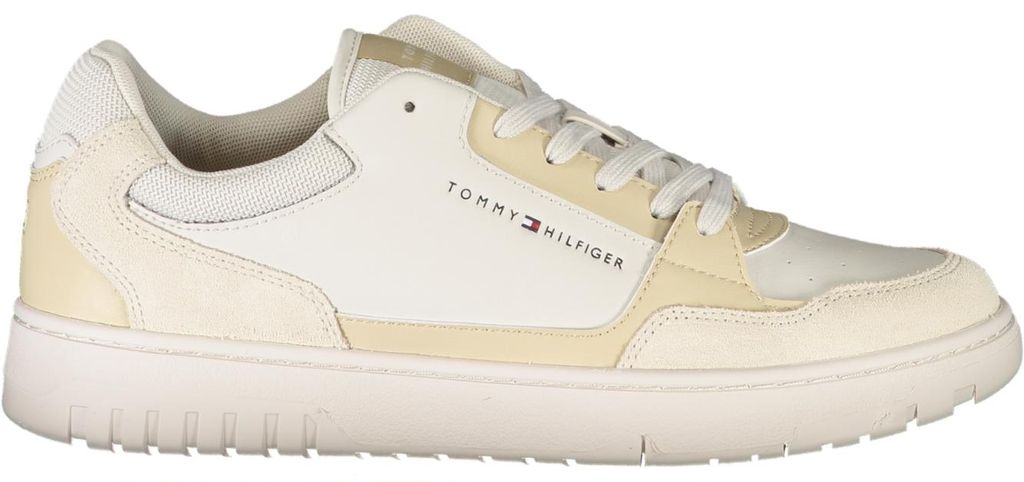 Herren-Sportschuh Beige mit Kontrasten & Logodruck für Produktbild 