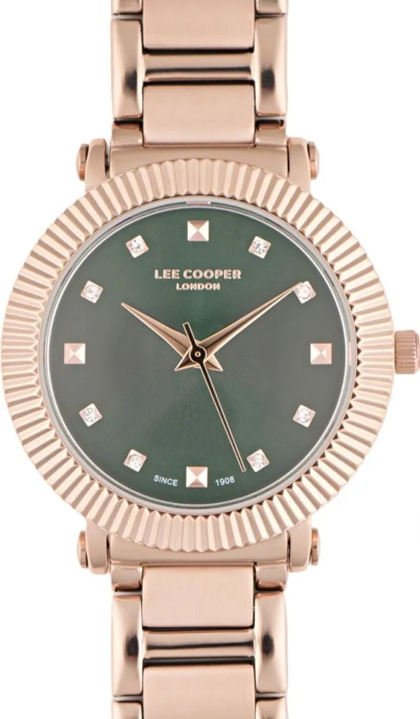 Montre Femme Chic Lee Cooper LC07955.470 Verte : Finies les Tenues Ternes