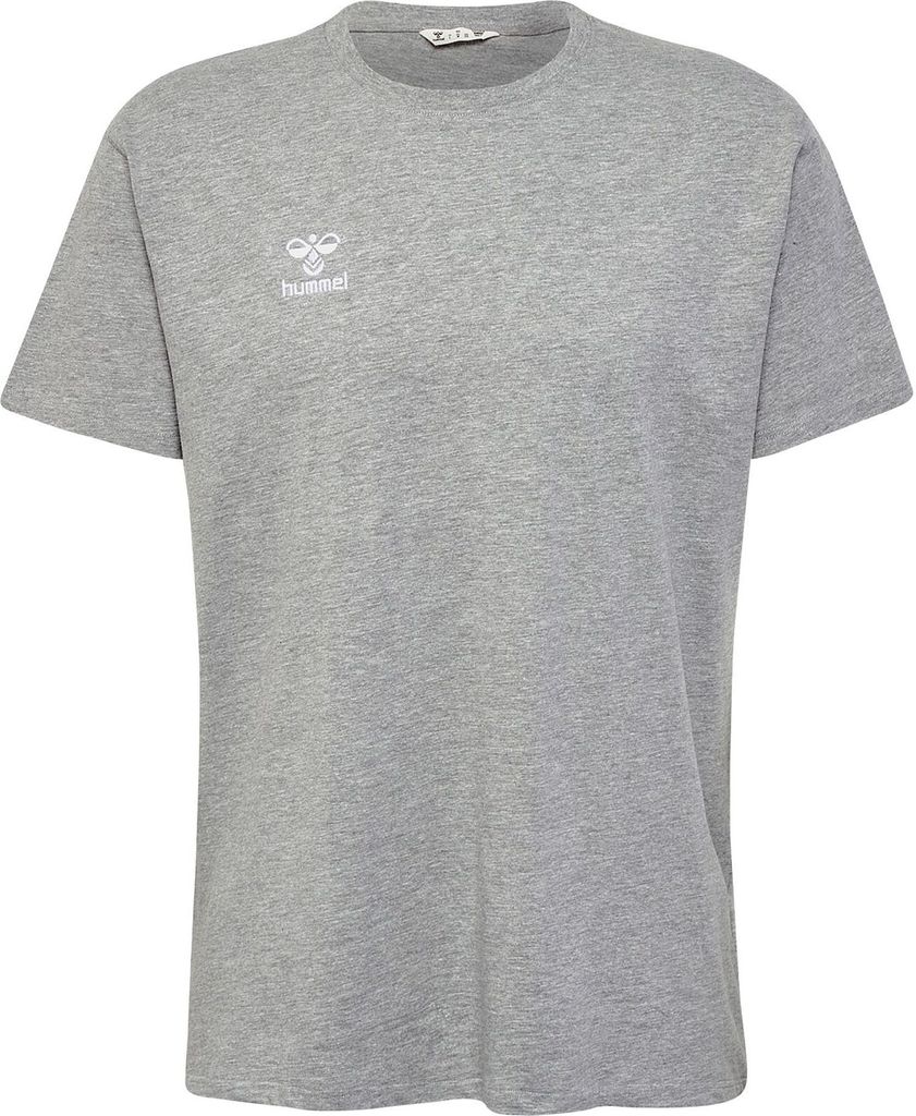 hummel T-Shirt Rundhalsausschnitt gesticktes Logo Regular fit Größe: 3XL