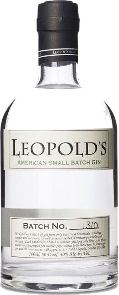 Leopold's Small Batch Gin 40% Vol. 0,7l
