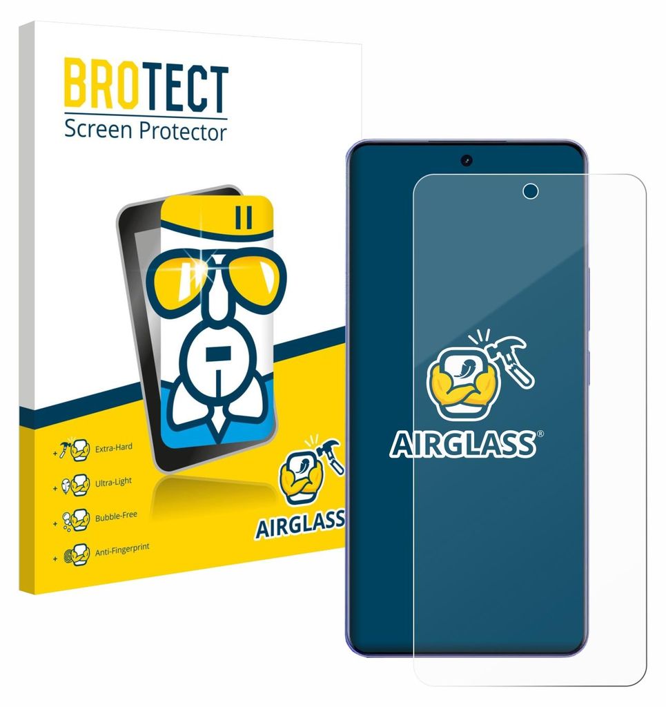 BROTECT Schutzglas für realme Narzo Power Schutzfolie Panzer Folie Glas Display Schutz klar