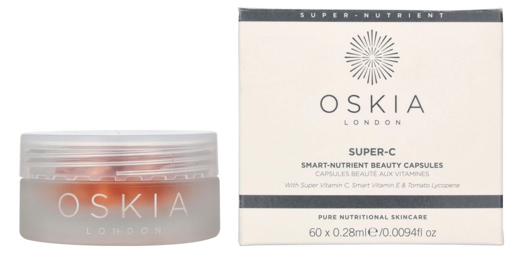 Oskia Super C Smart-Nutrient Beauty Capsules 60 Capsules 60 Stück