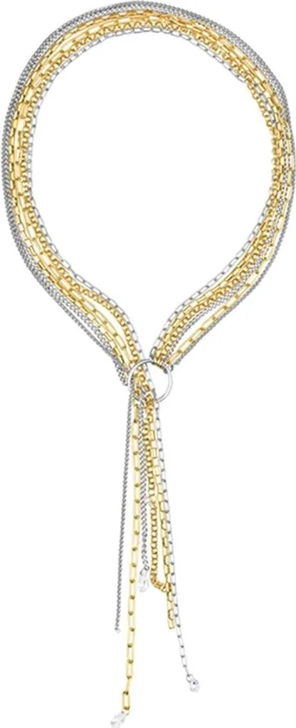 Collier Femme Radiant Doré - Le Bijou Idéal pour Mariage et Soirée Chic