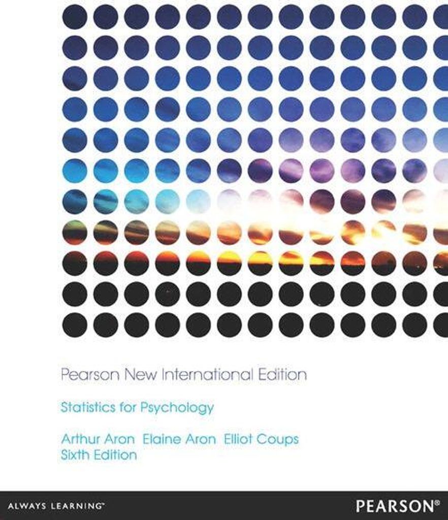 Statistik für Psychologie: Pearson New International Edition