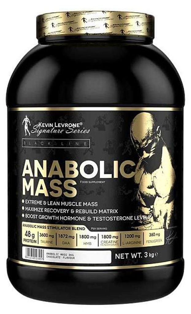 Anabolic Mass Mass Gainer Pulver, Vanille, 3000 g Produktbild 