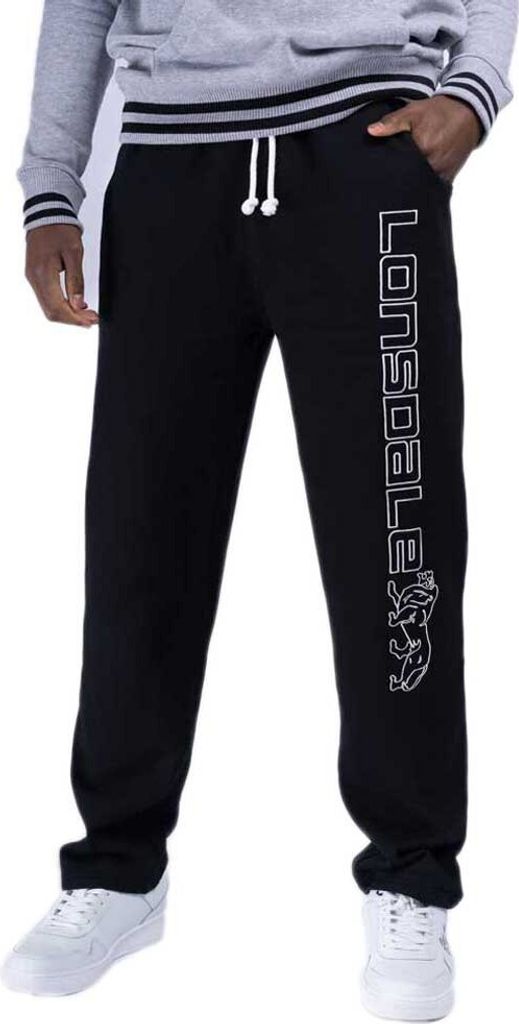 Pantaloni da jogging uomo regular fit STONESFIELD Nero S Immagine del prodotto 
