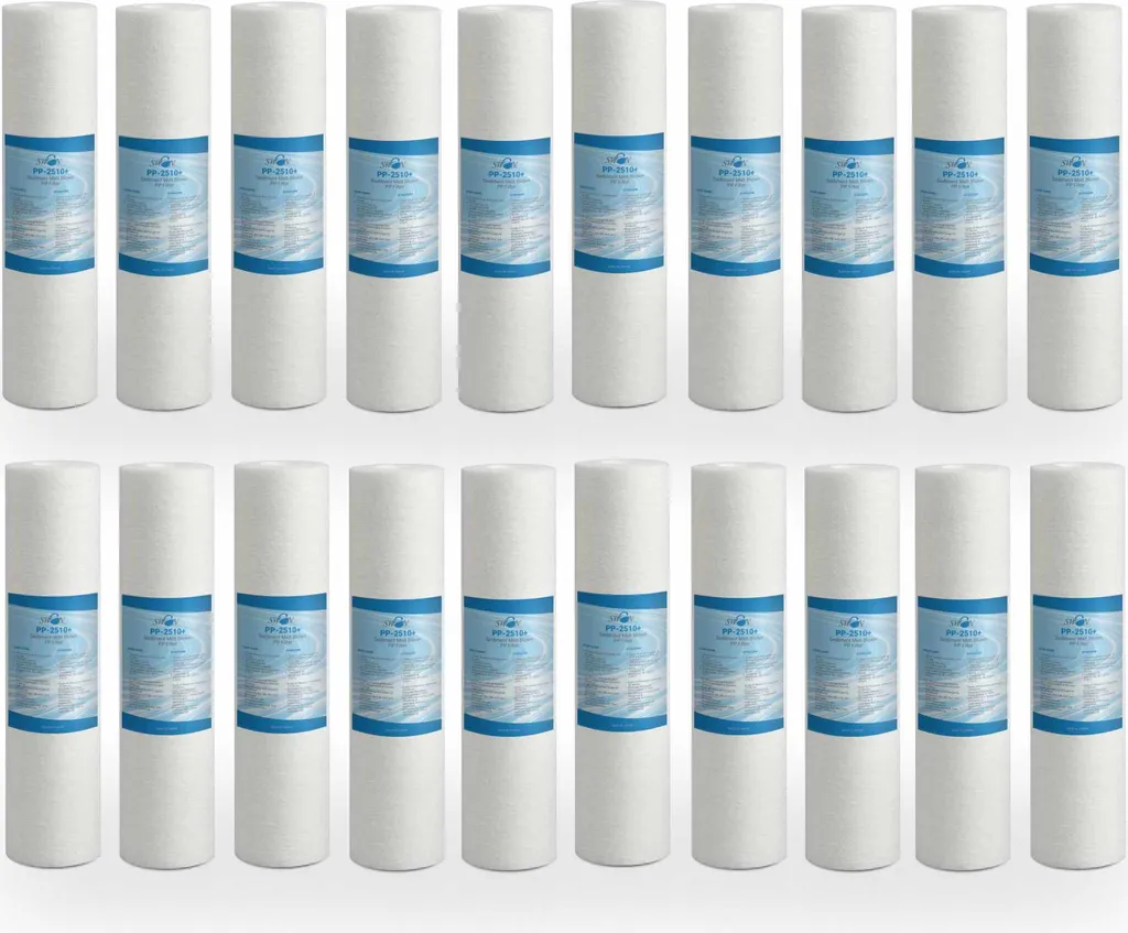 Bellerofonte Cartucce Meltblown 25 Micron - Stock 20 Filtri 10"