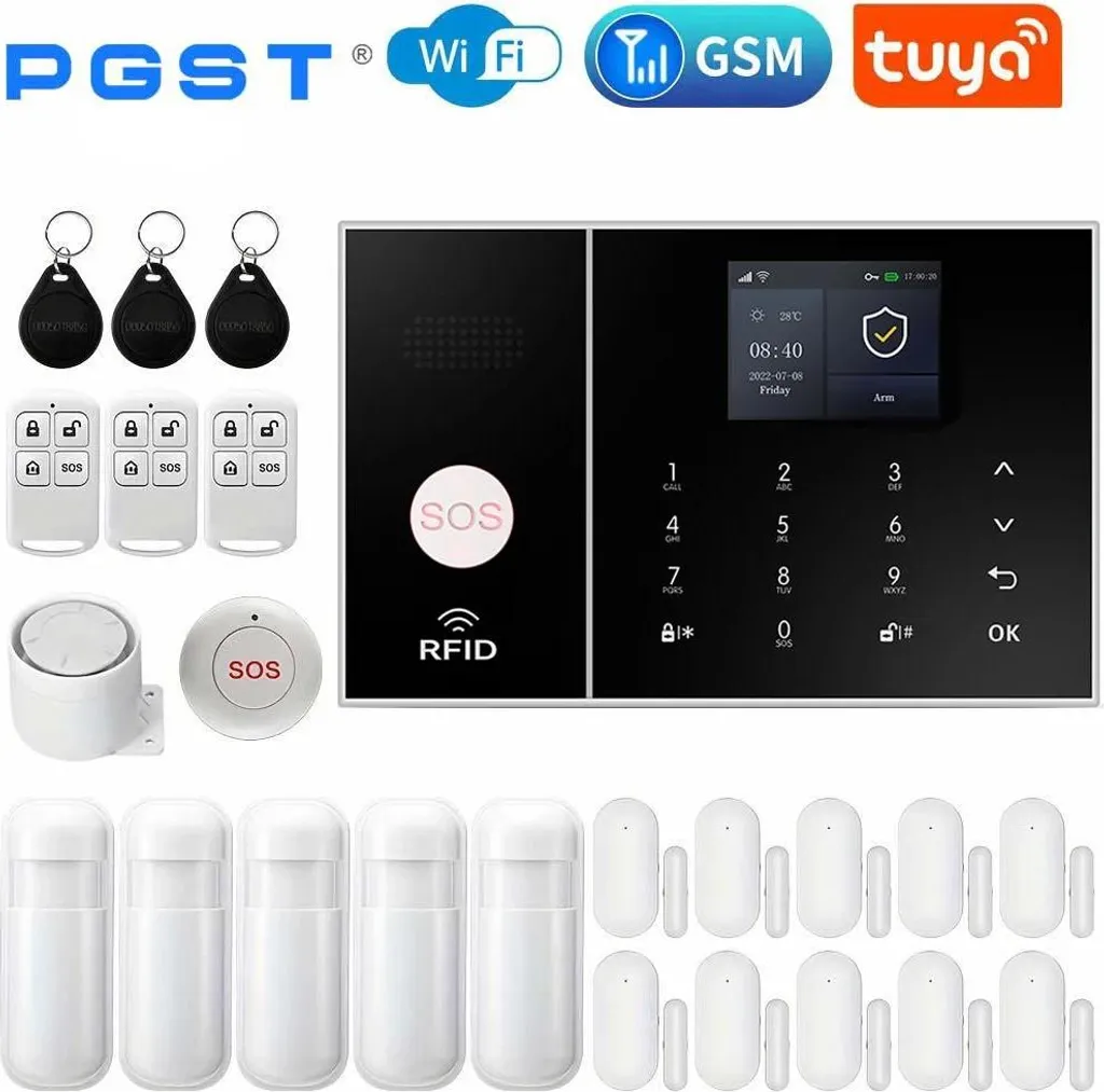 Alarme maison connectée Système de sécurité intelligent avec app iOS - 2