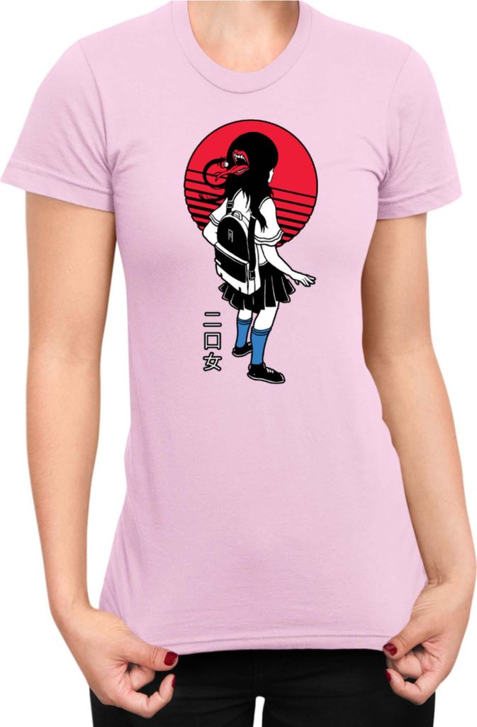 Damen T-Shirt Manga Japan Anime Comics Animation In-Spectre Kyokou Suiri, Lady XS / Hellrosa