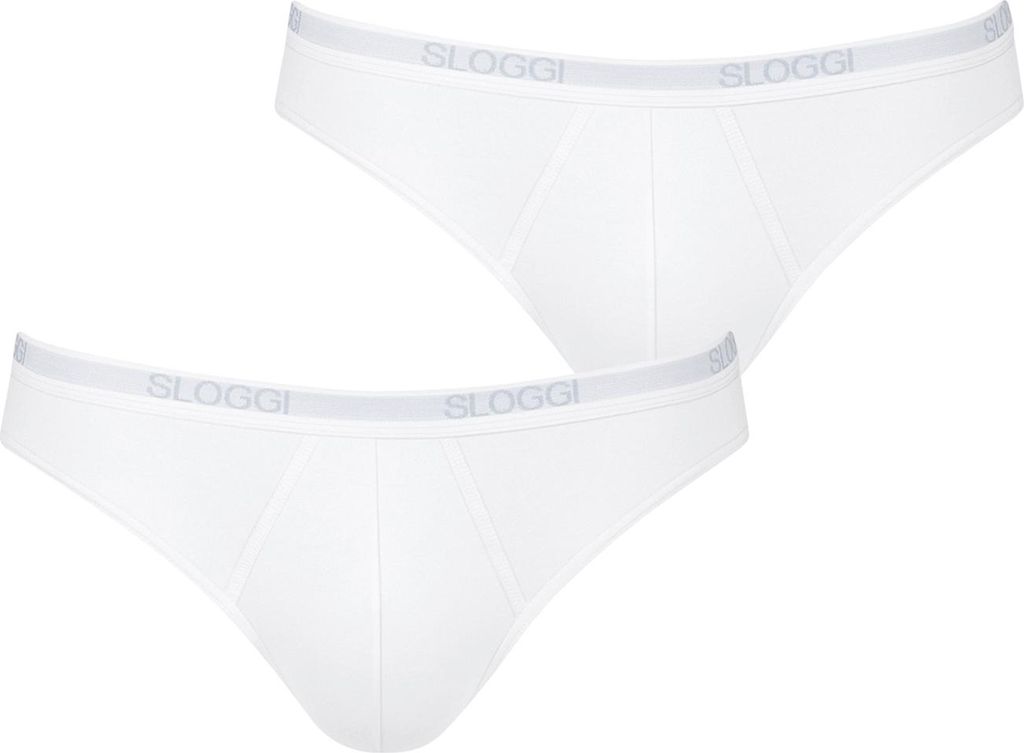 sloggi Herren Minislip 2-Pack Basic - WHITE - Größe 7