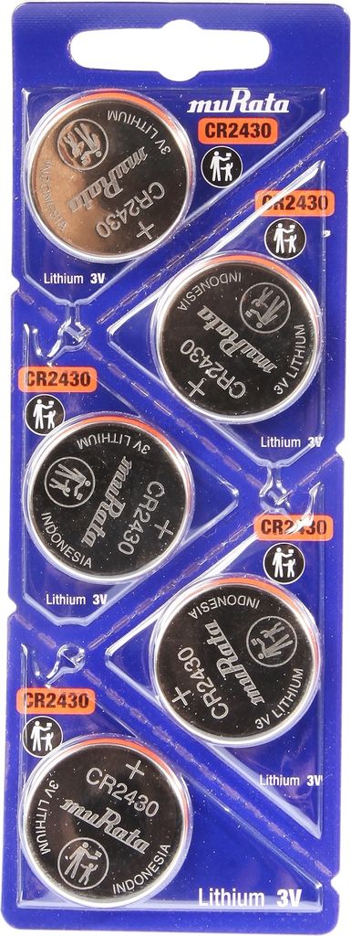 Murata CR2430 3V Lithium-Münzenbatterie