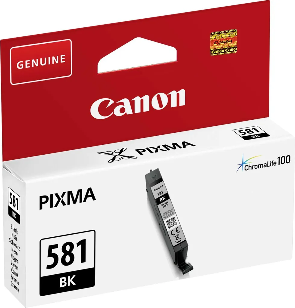 Cartuccia Originale Canon CLI-581 Nero - Convenienza e 1451 Pagine