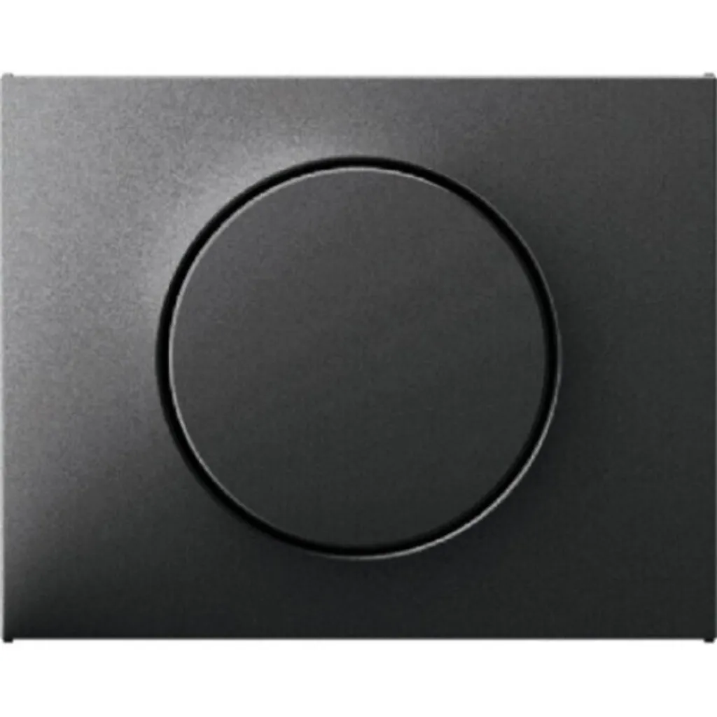 Bouton central anthracite 11357006 robuste pour variateur rotatif - 2