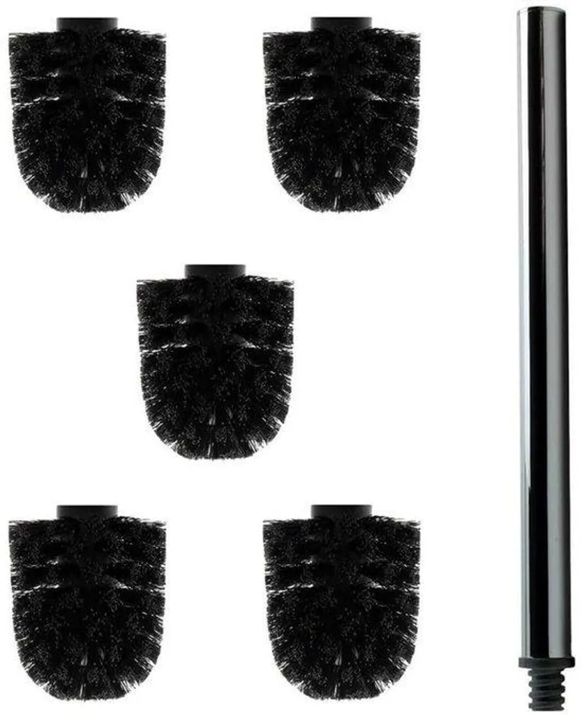 Brosse de désherbage Daloual avec 5 têtes noires et manche 40cm