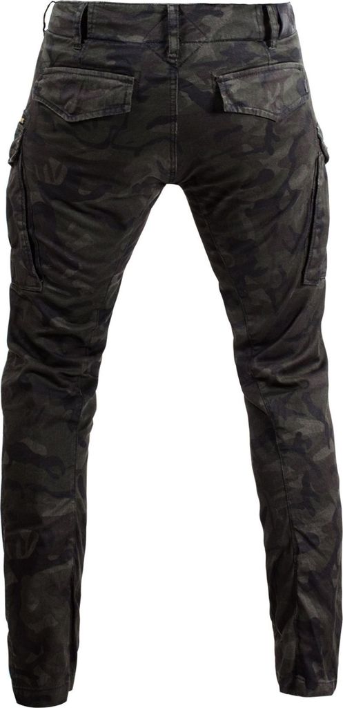 John Doe Defender Mono Damen Motorrad Textilhose, camouflage, 25