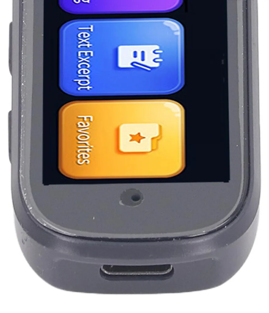 Appareil de traduction numérique intelligent et scanner de texte OCR - 13