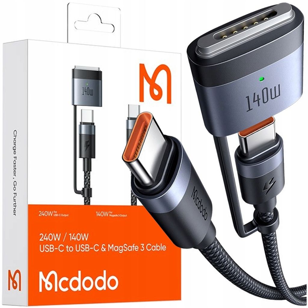 Mcdodo Cavo Adattatore Di Ricarica Macbook Air Pro Usb-C Immagine del prodotto 