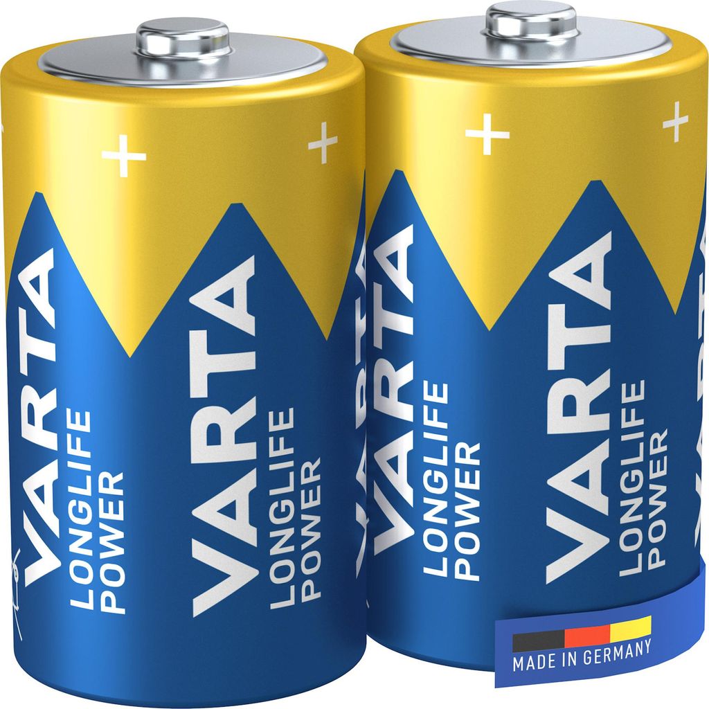 Varta 04920, Jednorazowa bateria, D, Alkaliczny, 1,5 V, 2 Zdjęcie produktu 