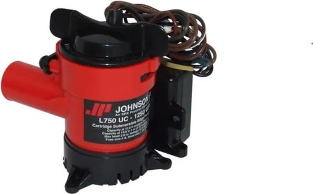 Pompe de cale Johnson L750 12V anti-blocage avec capteur Ultima Combo