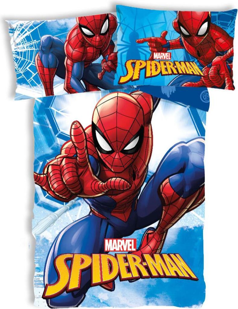 Spiderman Kleinkind Bettbezug city - 100 x 135 cm - Zdjęcie produktu 