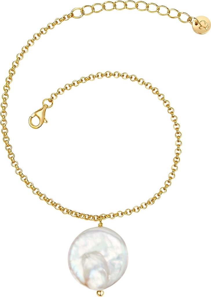 Glanzstücke München Armband Sterling Silber Süßwasser-Zuchtperle 17,0 cm Basislänge + 3,0 cm Verlängerung 50080975