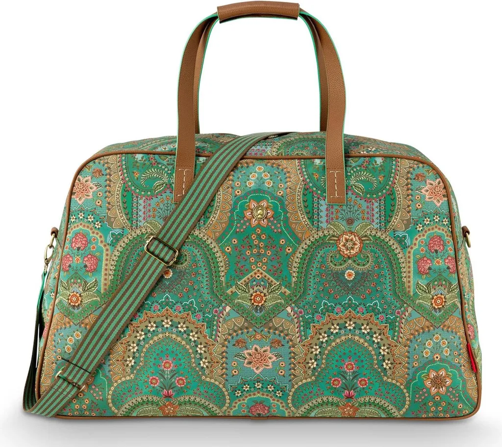 Weekend Bag Jabali Green - Sac de voyage avec compartiment ordinateur