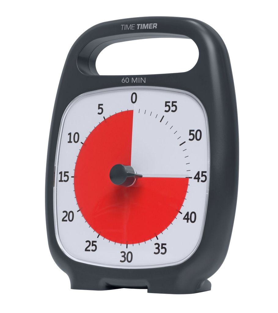 Time Timer Plus (Schwarz 60 Min) Produktbild 