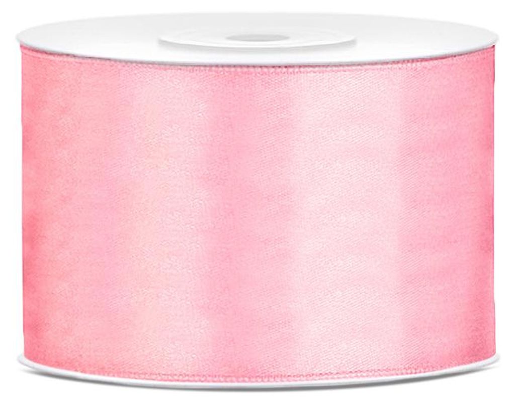Wstążka satynowa 50mm x 25 m Różoway jasny Immagine del prodotto 