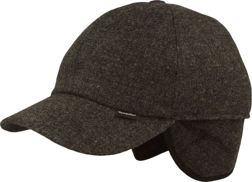 Wasserdichte Sympatex Ohrenschutz BB-Cap Wolle Hut-Breiter