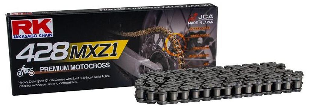Übertragungskette RK Standard 428MXZ1/130 mit Clip-Gelenk
