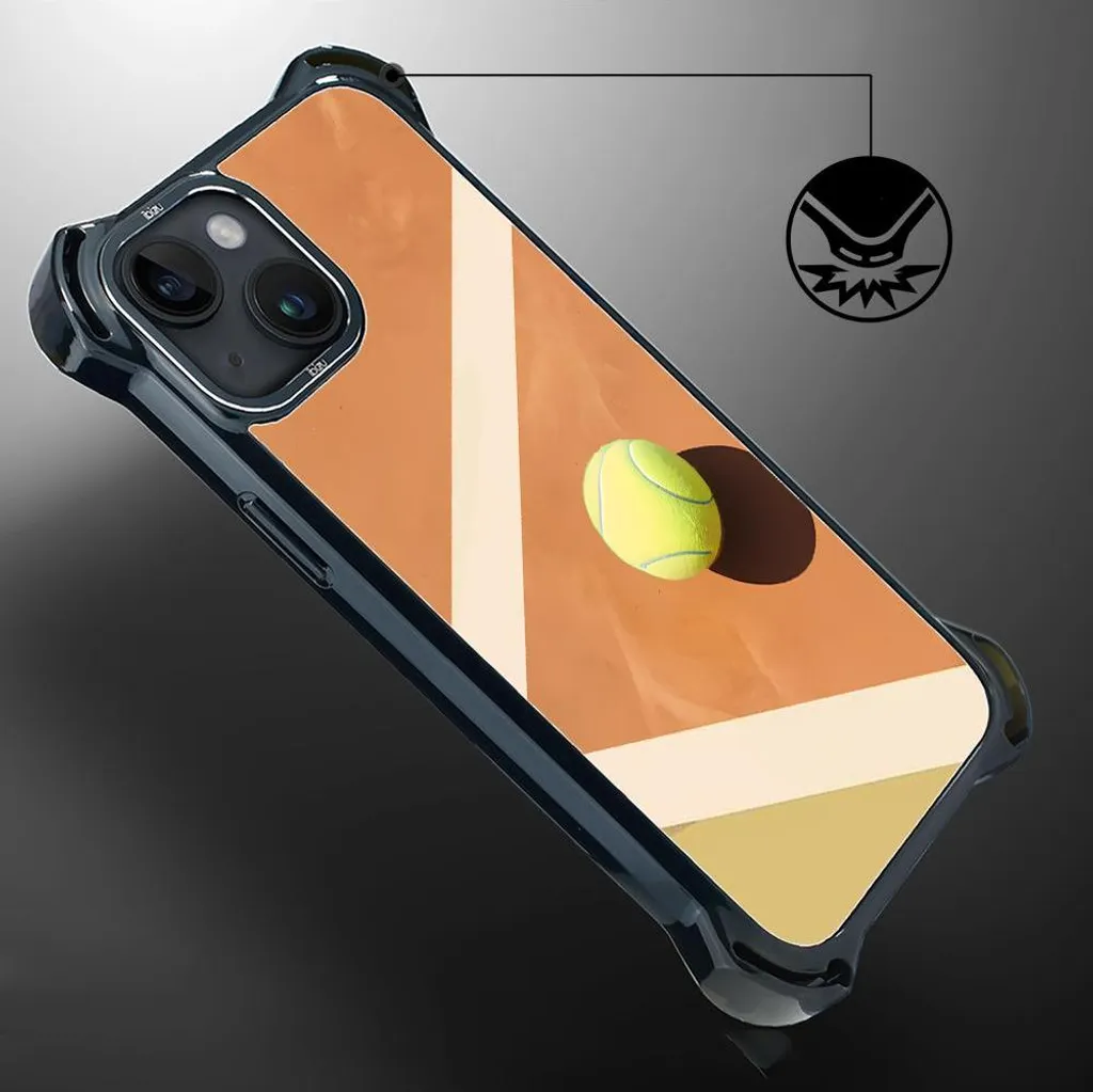 Custodia per iPhone 14 Plus IBIZU DropGuard Ultra con MagSafe, #Move, Tennis - 4