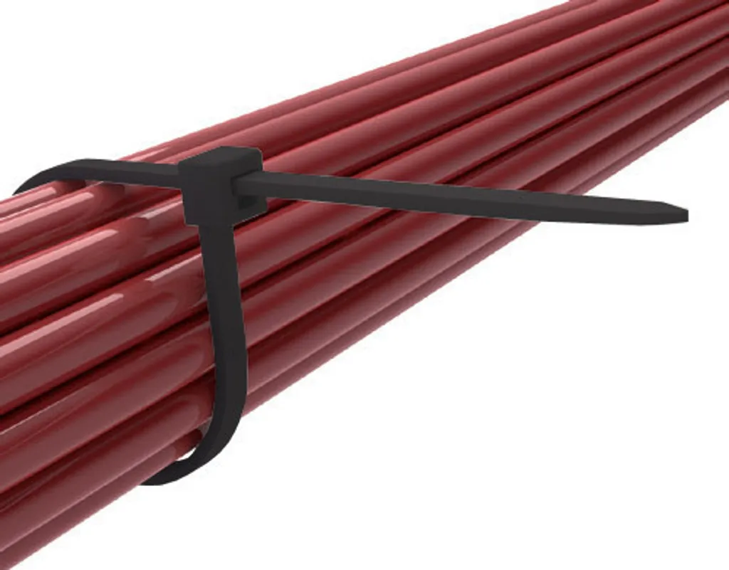 Fascette Cablaggio TOM 2,5x203mm Nere - Nylon 6.6 Professional