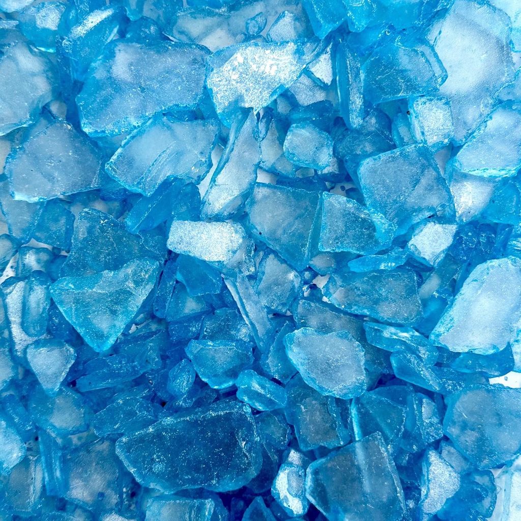 SEEGLAS, Mosaik, Glasscherben gerundet 20-50mm. 1kg. Produktbild 
