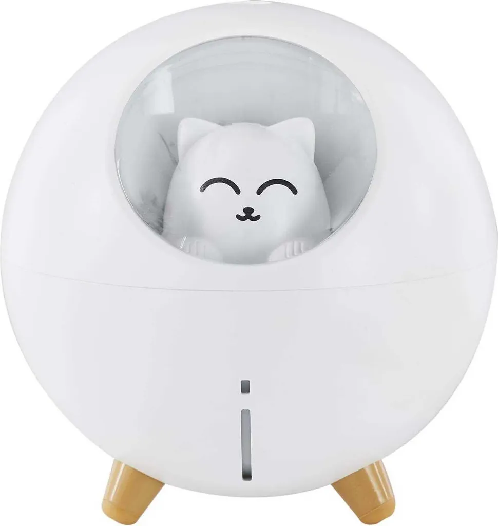 Diffuseur Parfum D'ambiance Chat en Céramique Blanche pour la Maison - 7