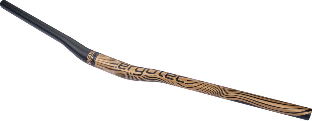 Ergotec, Lenker, Low Riser Bar 6+ Gold Edition, Durchmesser 31.8mm, Griffweit...