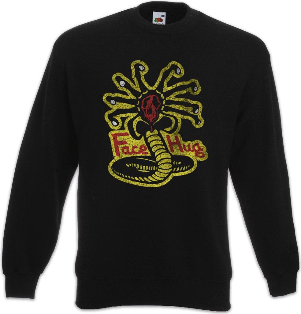 Urban Backwoods Facehugger Kai, Sweatshirt, Farbe: Schwarz, Größe: S