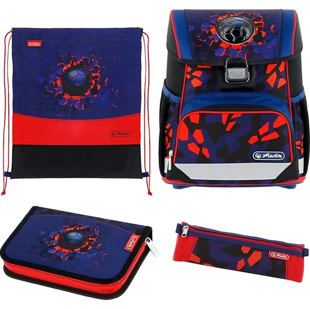 Cartable ergonomique Herlitz Loop Plus 17L CP-CE1 Kick Off - 5
