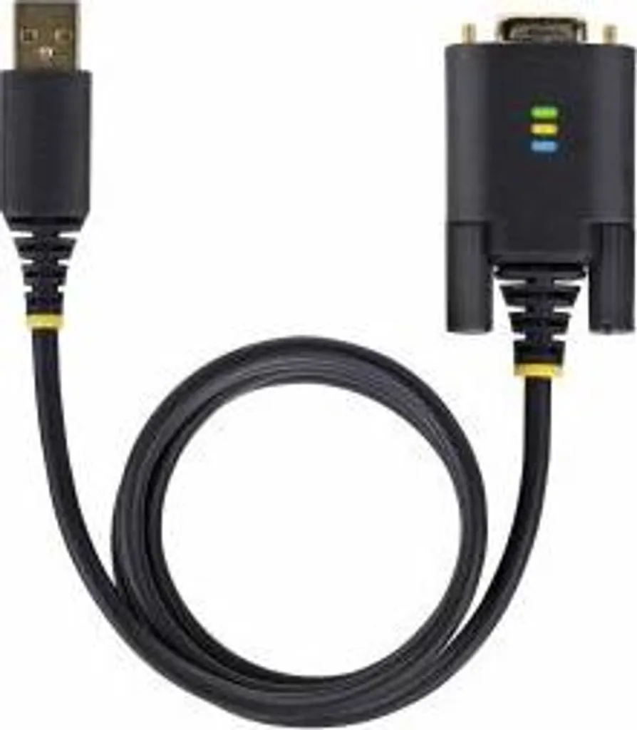 Câble Convertisseur USB vers RS232 DB9 Mâle de 2m pour Liaison Série