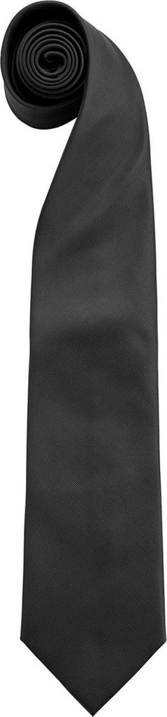 Premier - "Colours Fashion" Krawatte für Herren PC7137 (Einheitsgröße) (Schwarz)